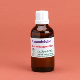 Amandelolie met rozengeranium