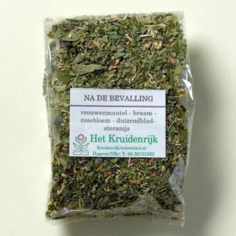 Na de Bevallingskruiden thee (bio)