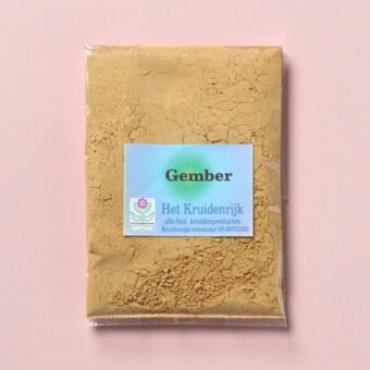 Gember (bio) - 100 gram