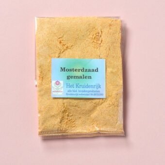 Mosterdzaad gemalen geel (bio)
